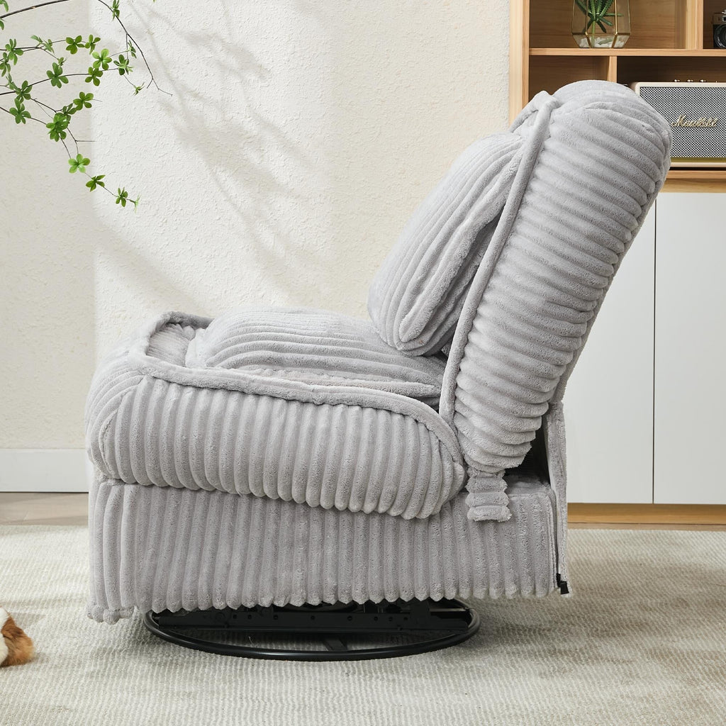 Sofa basculant pivotant à 360°, canapé inclinable, fauteuil basculant manuel sans accoudoirs, pour salon ou bureau.