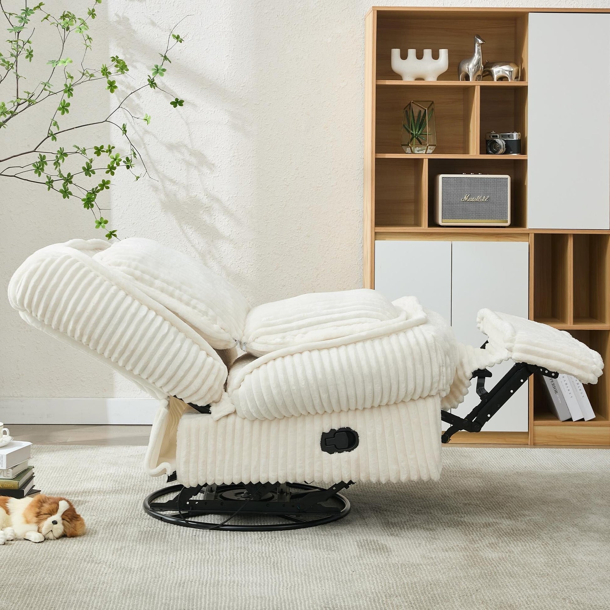Sofa basculant pivotant à 360°, canapé inclinable, fauteuil basculant manuel sans accoudoirs, pour salon ou bureau.