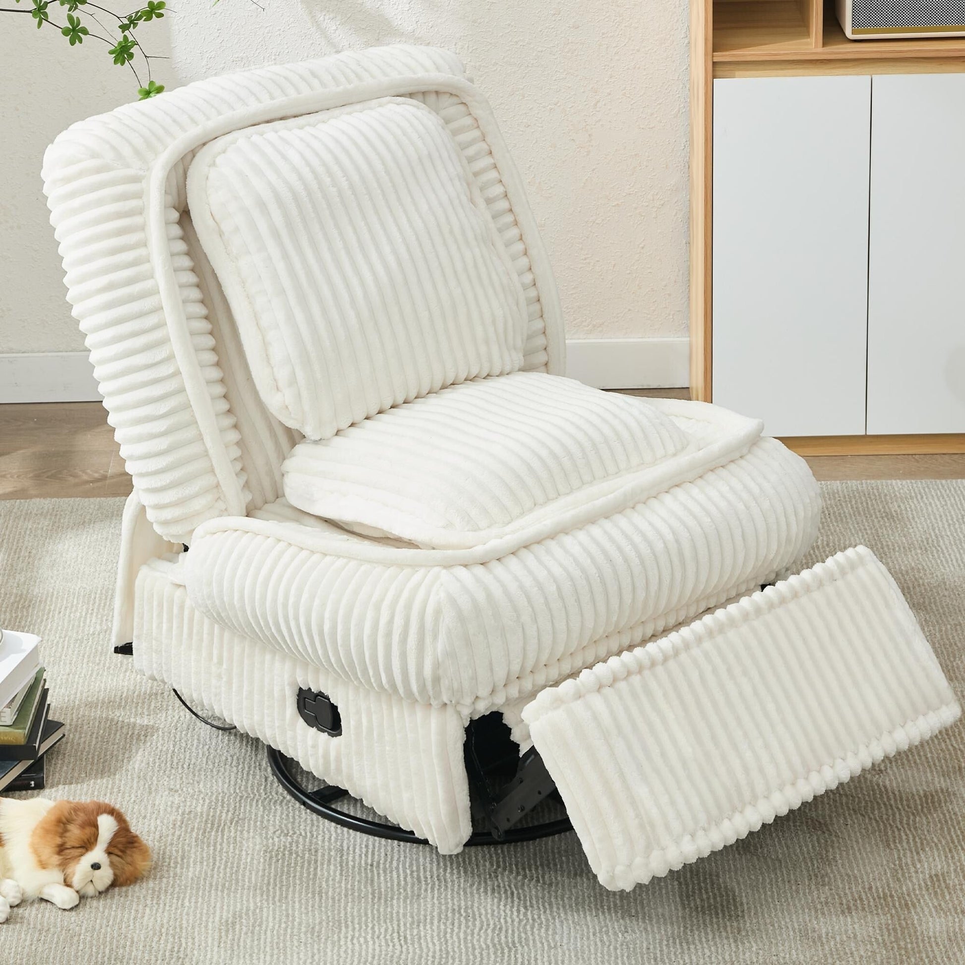Sofa basculant pivotant à 360°, canapé inclinable, fauteuil basculant manuel sans accoudoirs, pour salon ou bureau.