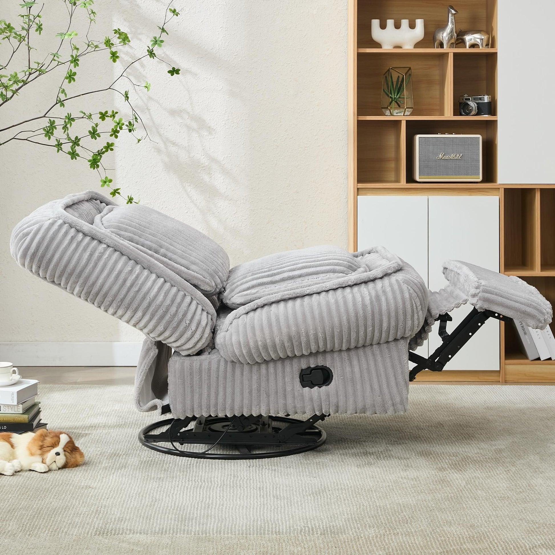 Sofa basculant pivotant à 360°, canapé inclinable, fauteuil basculant manuel sans accoudoirs, pour salon ou bureau.