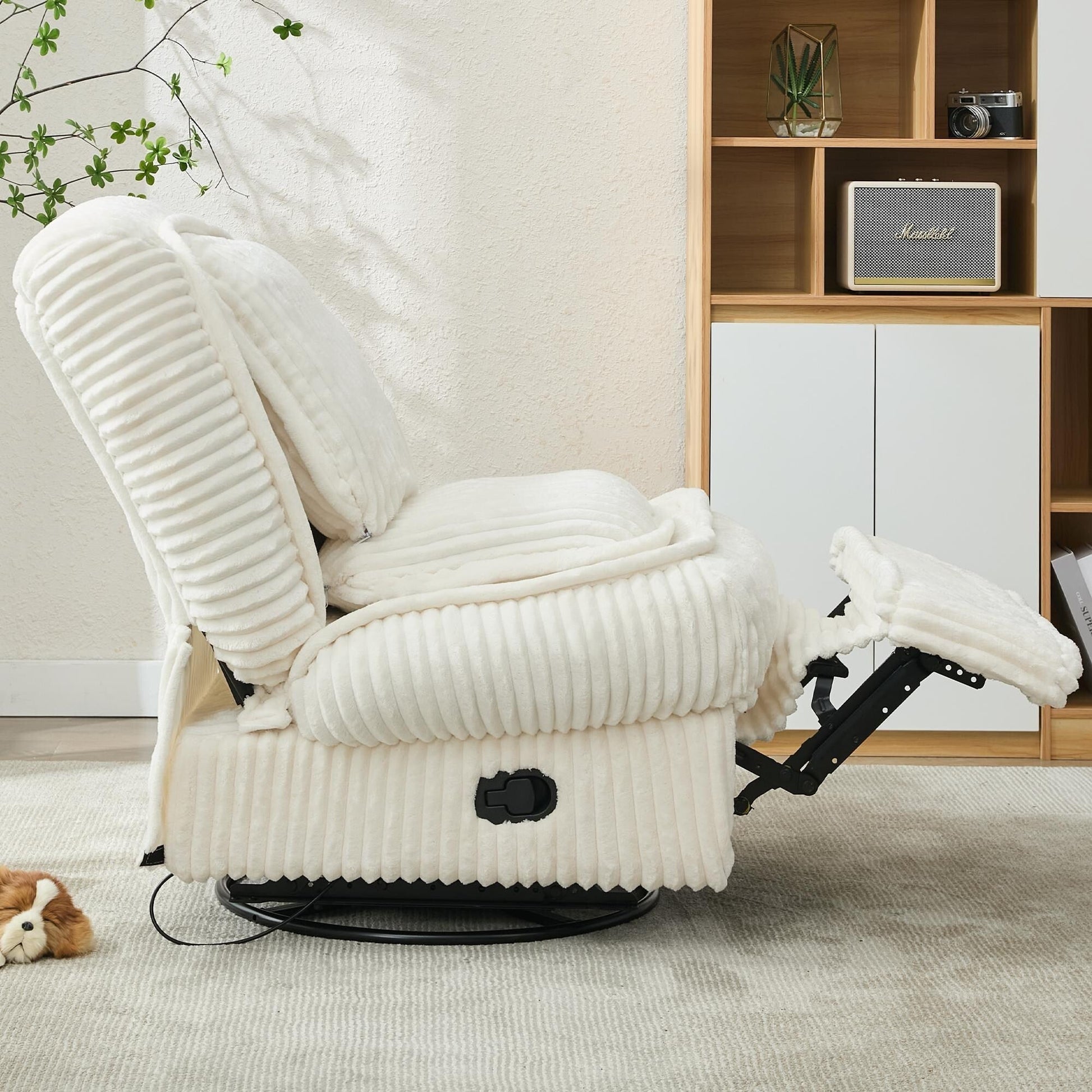 Sofa basculant pivotant à 360°, canapé inclinable, fauteuil basculant manuel sans accoudoirs, pour salon ou bureau.