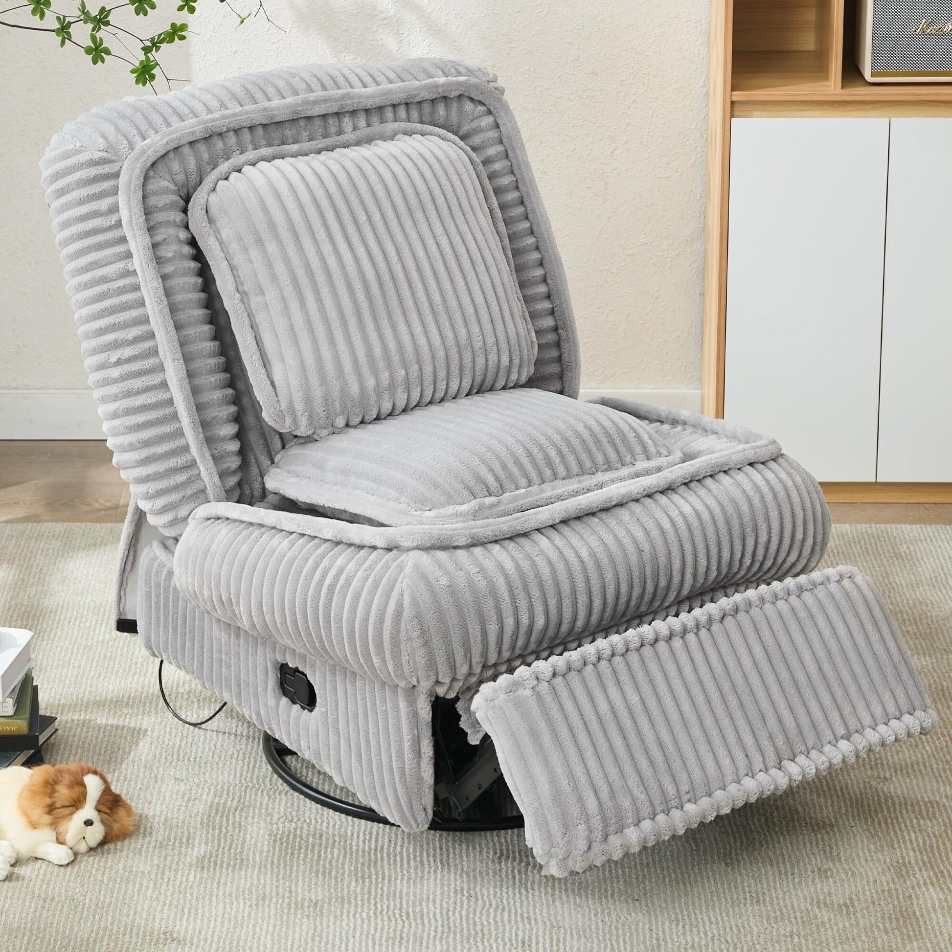 Sofa basculant pivotant à 360°, canapé inclinable, fauteuil basculant manuel sans accoudoirs, pour salon ou bureau.