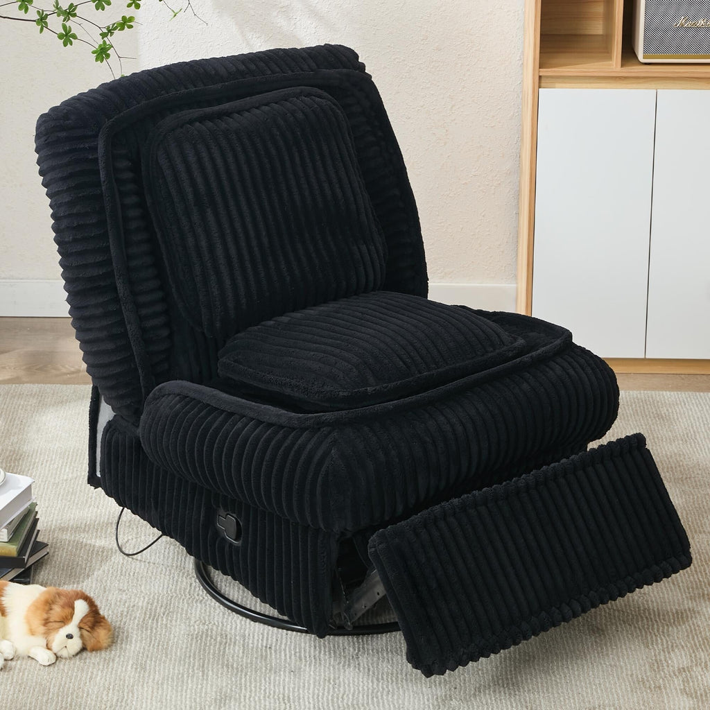Sofa basculant pivotant à 360°, canapé inclinable, fauteuil basculant manuel sans accoudoirs, pour salon ou bureau.