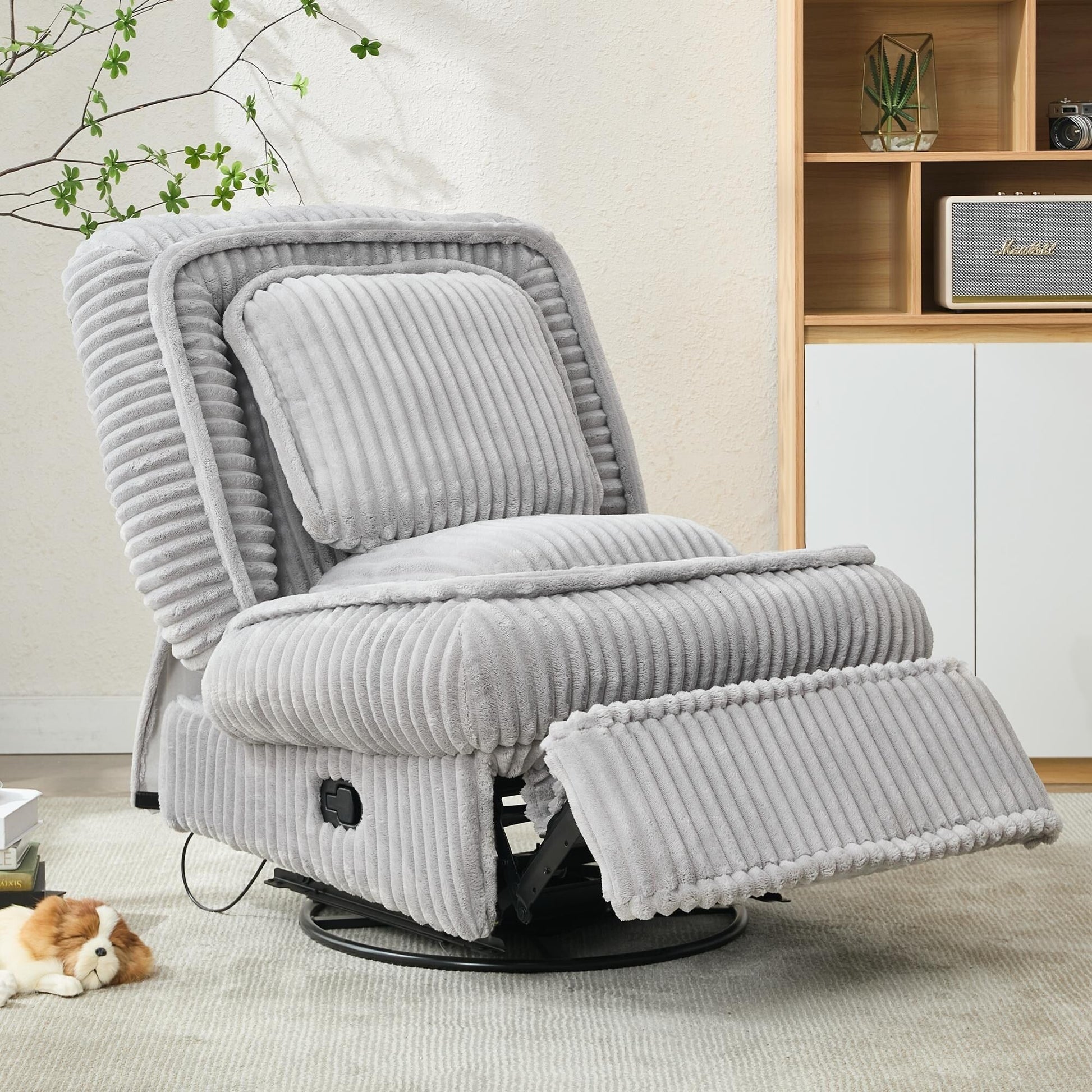 Sofa basculant pivotant à 360°, canapé inclinable, fauteuil basculant manuel sans accoudoirs, pour salon ou bureau.