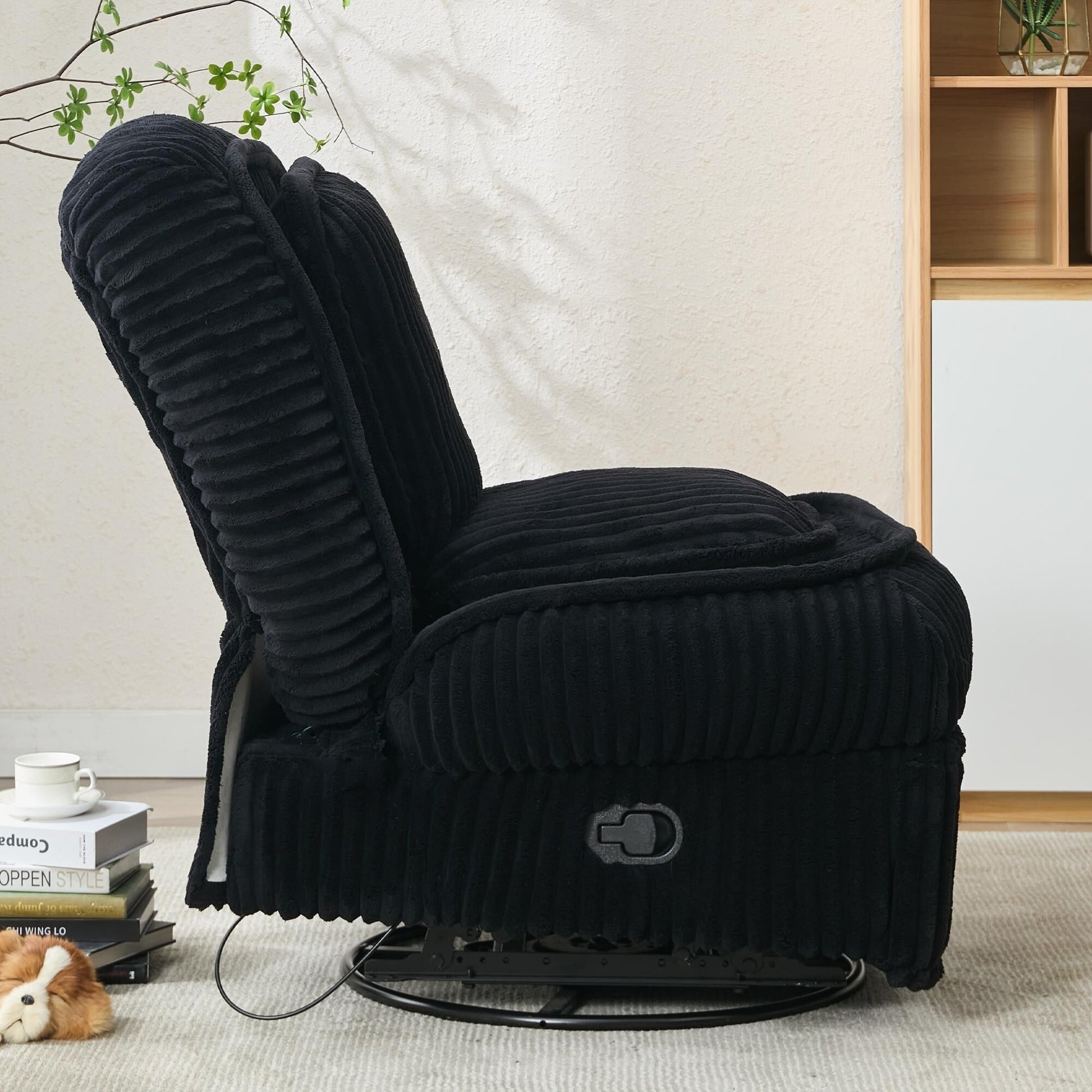 Sofa basculant pivotant à 360°, canapé inclinable, fauteuil basculant manuel sans accoudoirs, pour salon ou bureau.