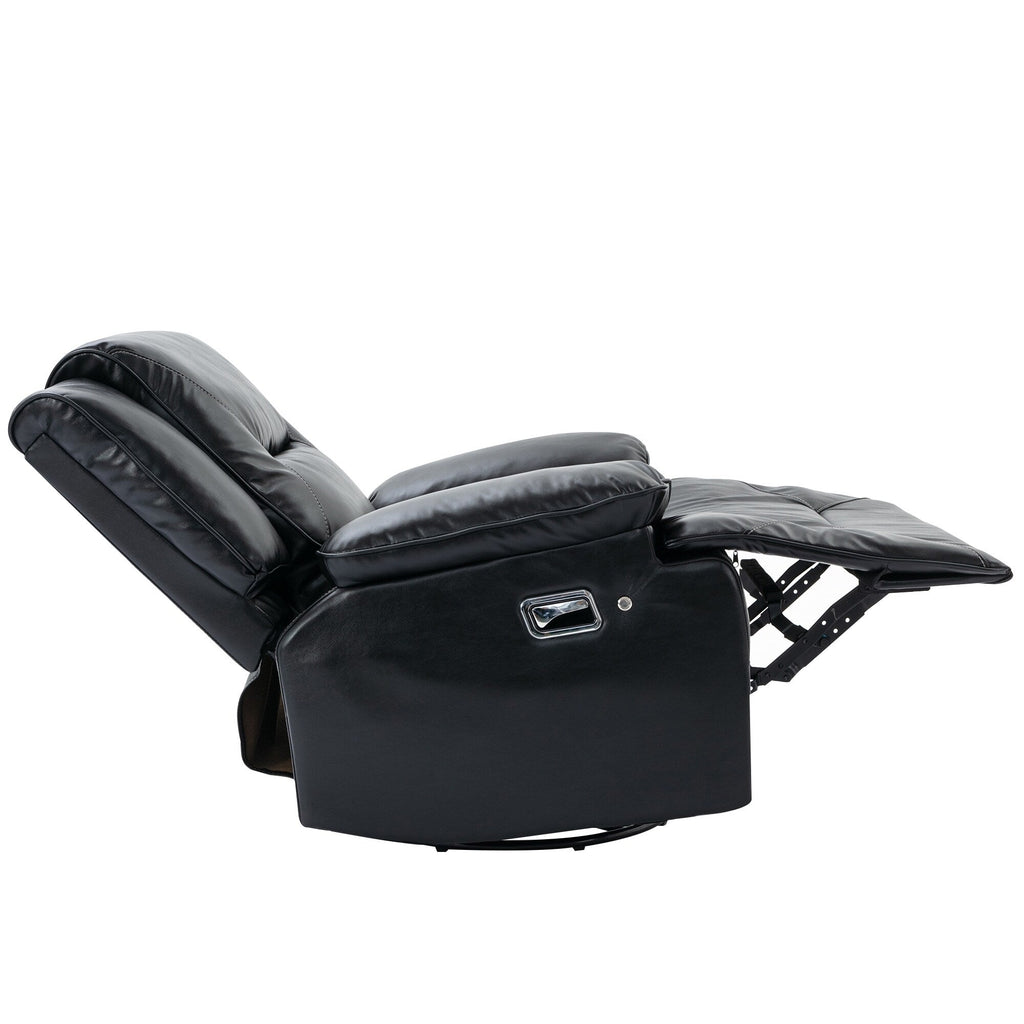 360° Swivel and Rocking Home Theater Recliner