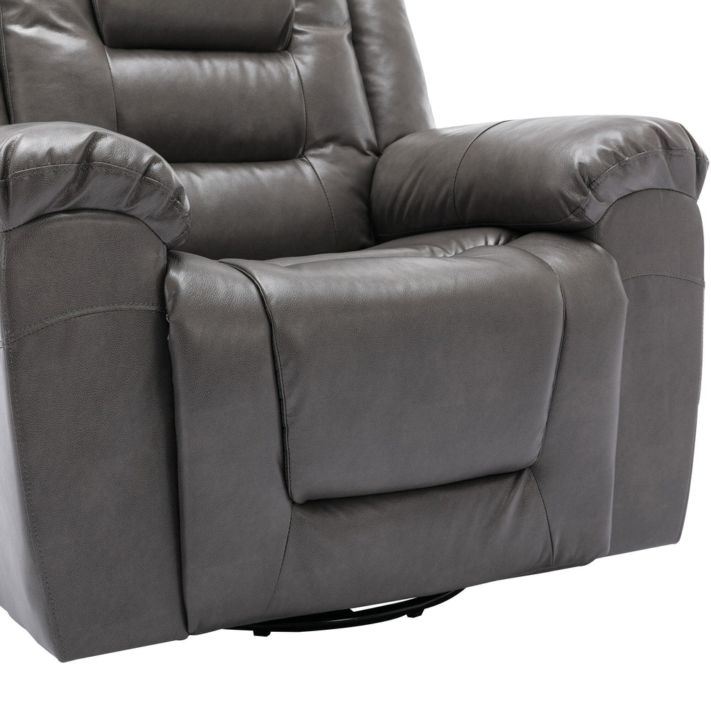 360°Swivel and Rocking Home Theater Recliner