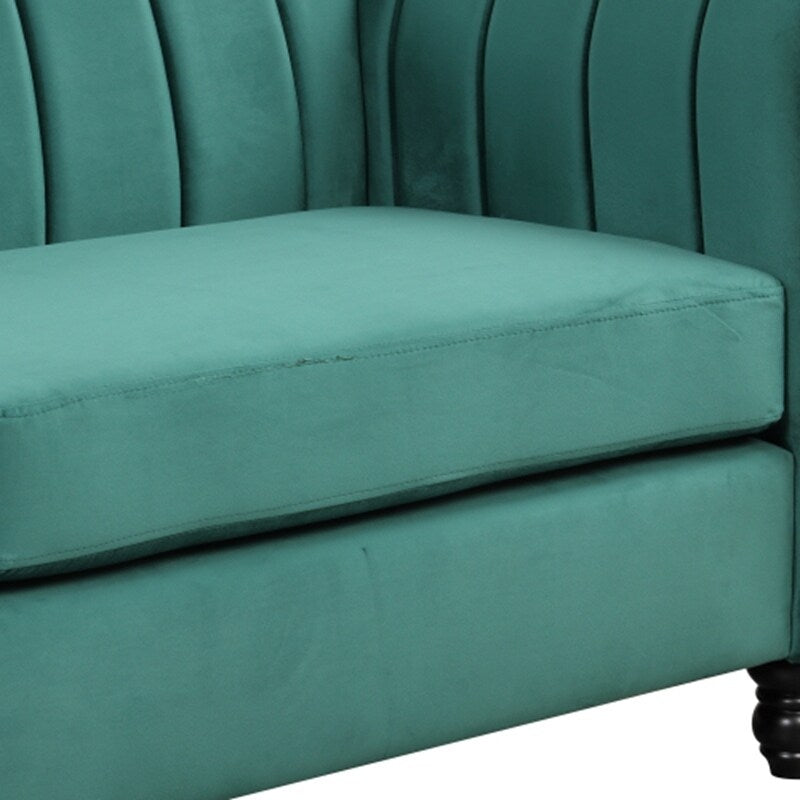 39 Canapé moderne, revêtement en tissu moelleux néerlandais