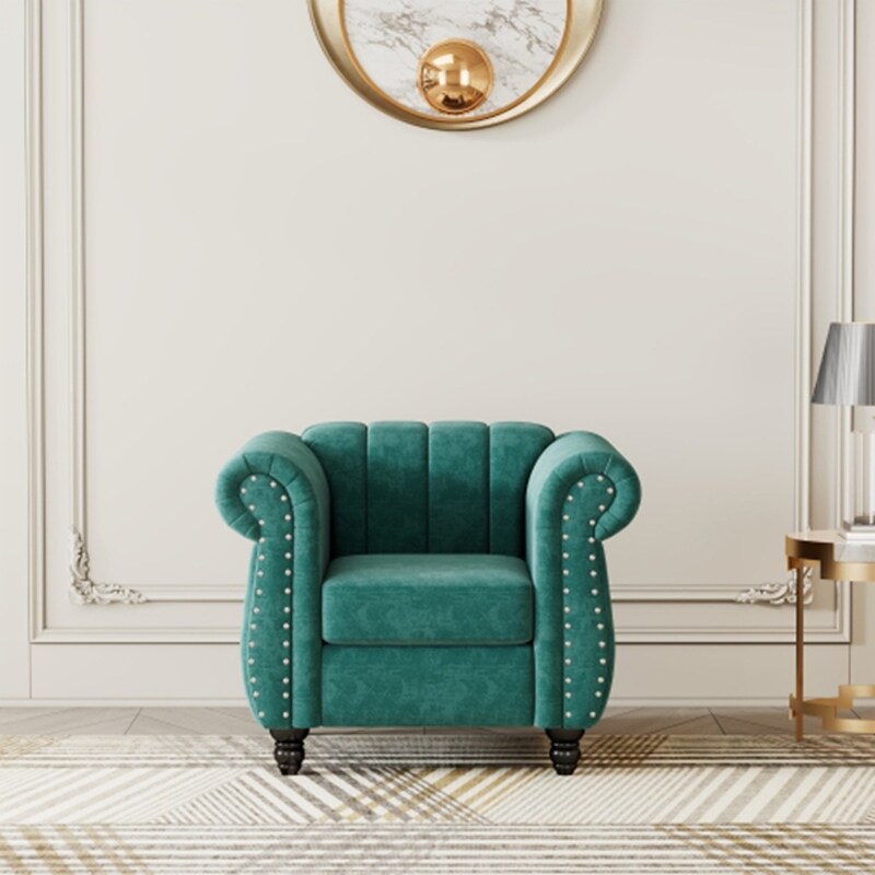 39 Canapé moderne, revêtement en tissu moelleux néerlandais