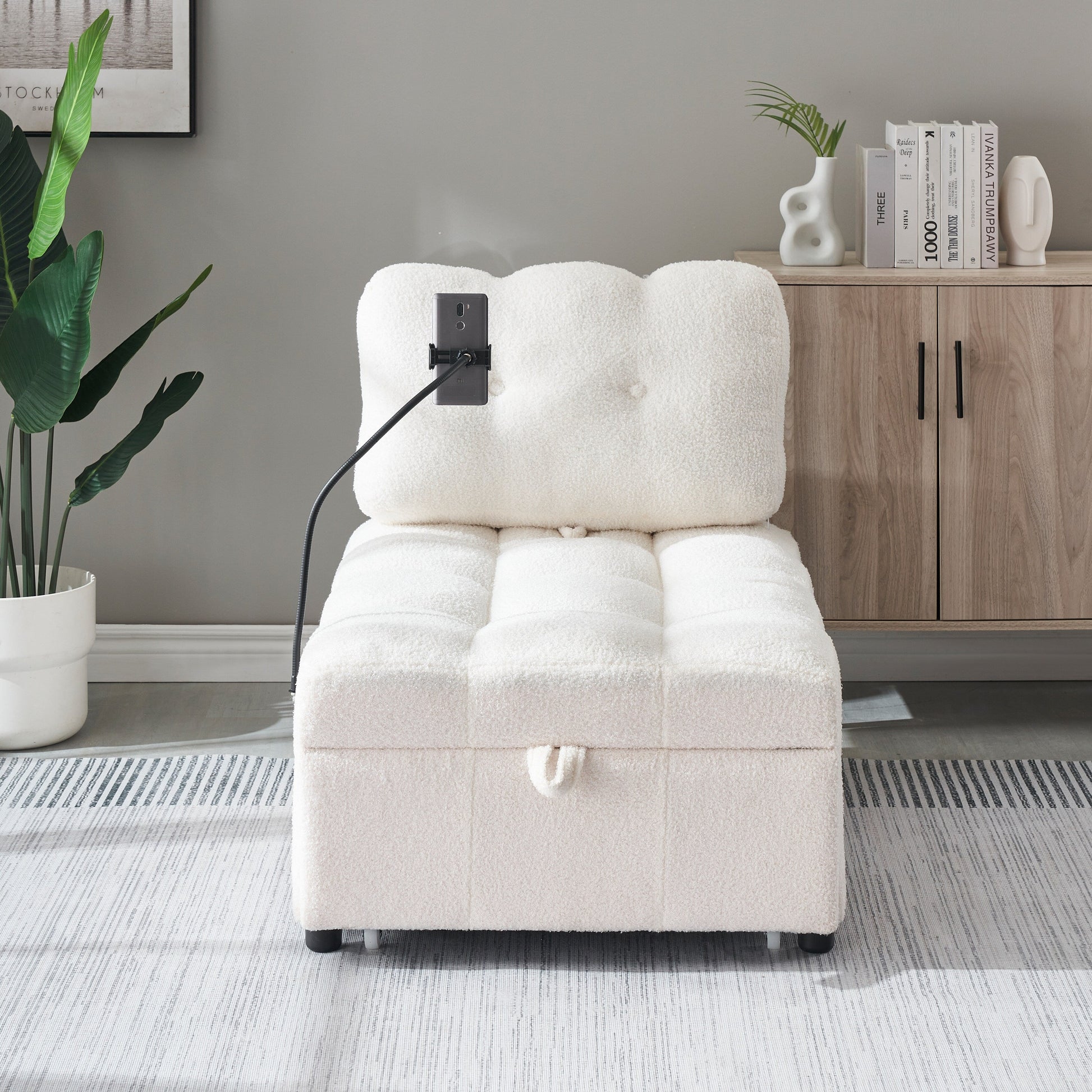 Canapé-lit convertible de 102 cm (40,2 pouces) pour salon ou bureau