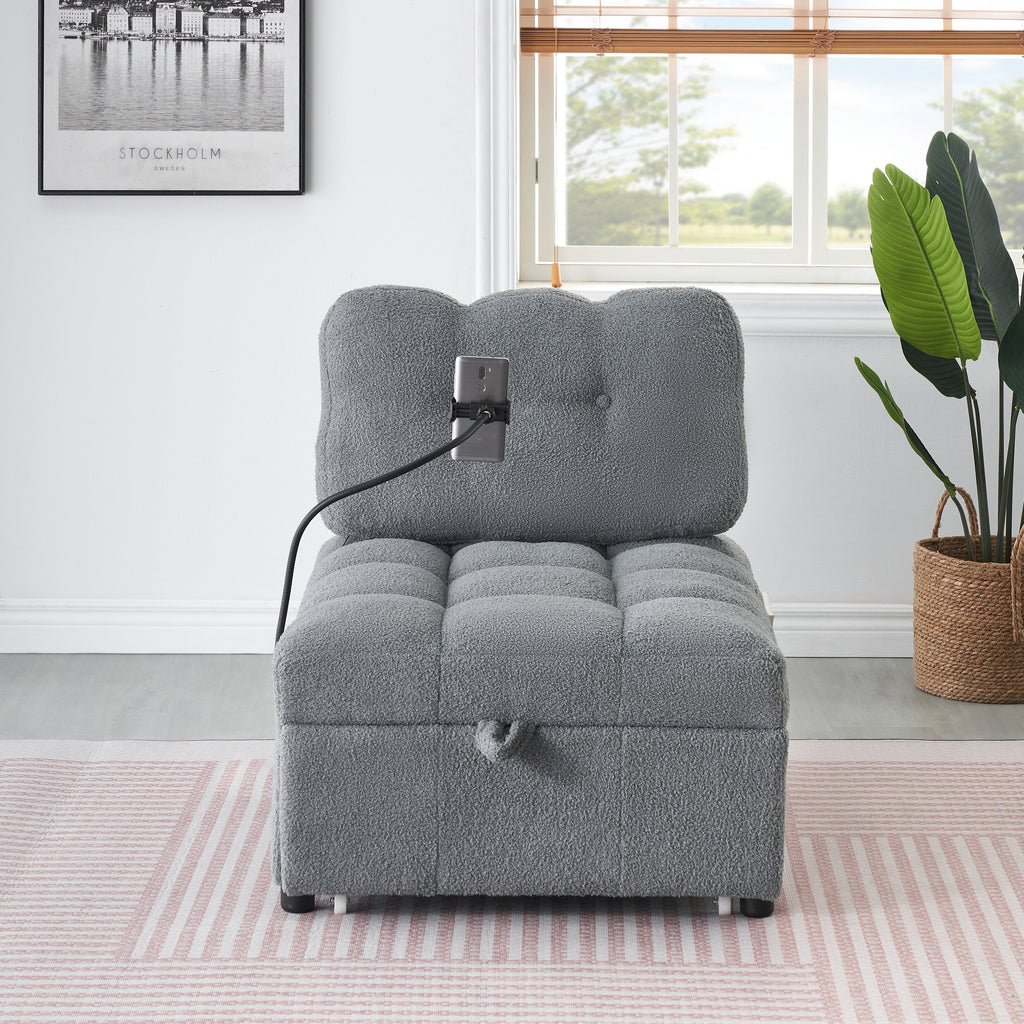 Canapé-lit convertible de 102 cm (40,2 pouces) pour salon ou bureau