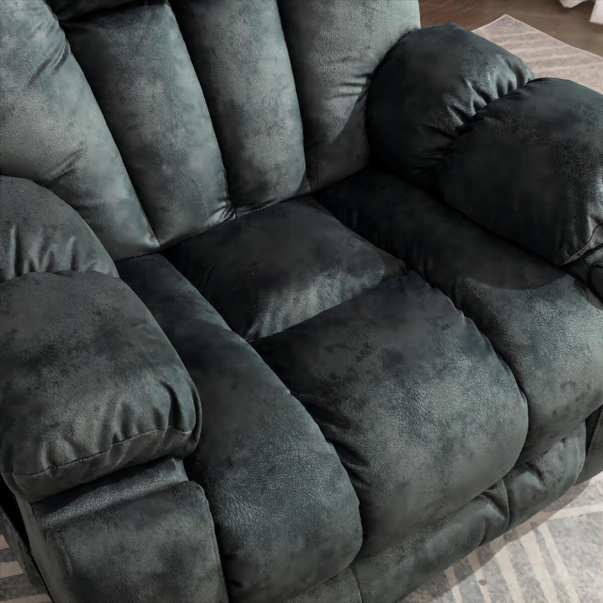 Fauteuil inclinable électrique surdimensionné de 40,6 W avec massage et chauffage.