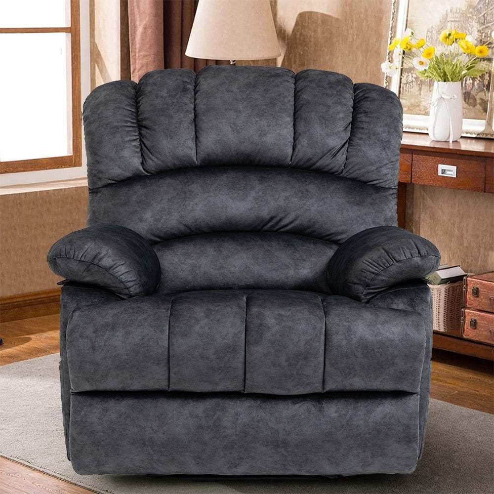 Fauteuil inclinable manuel surdimensionné 41W, canapé-lit inclinable extra large
