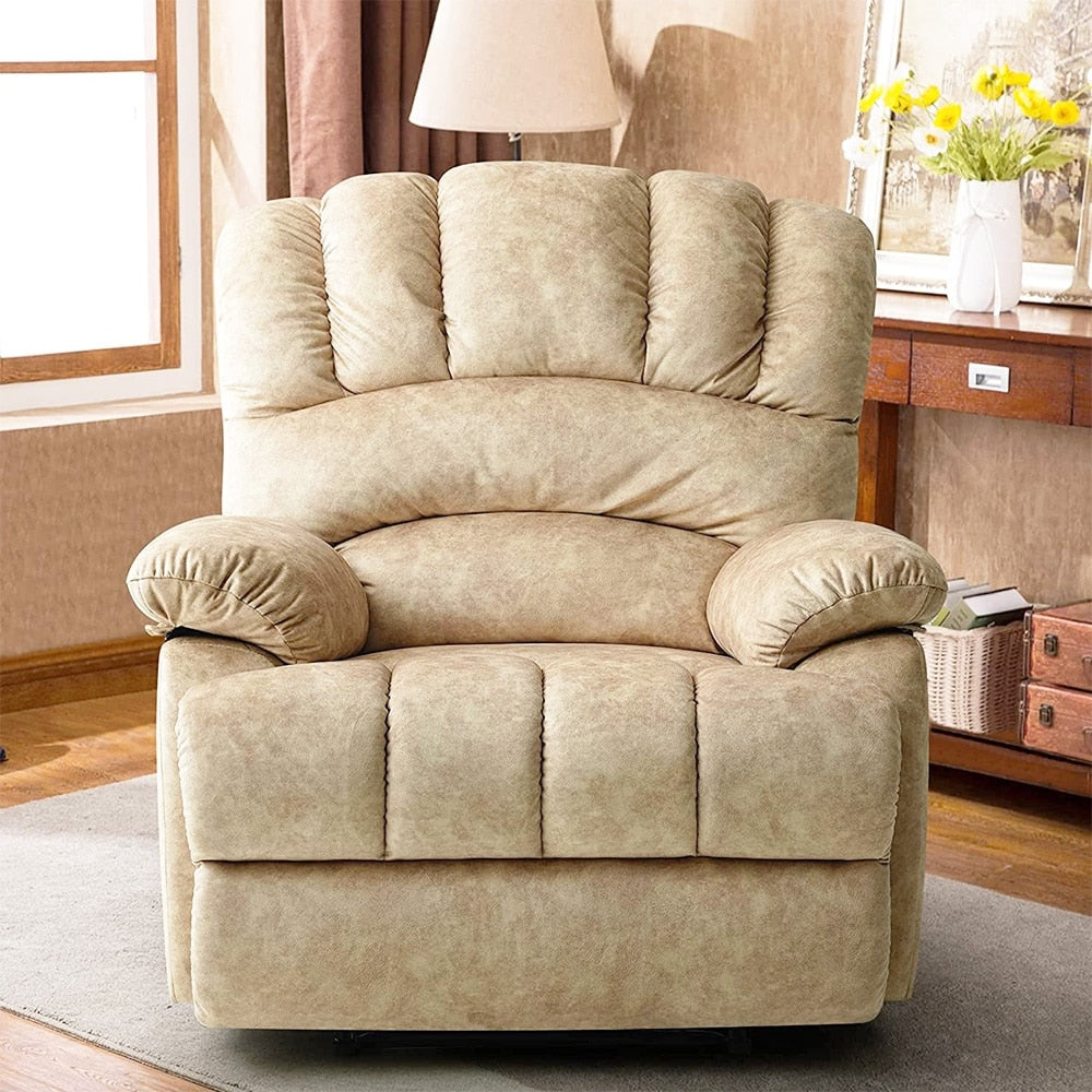 Fauteuil inclinable manuel surdimensionné 41W, canapé-lit inclinable extra large