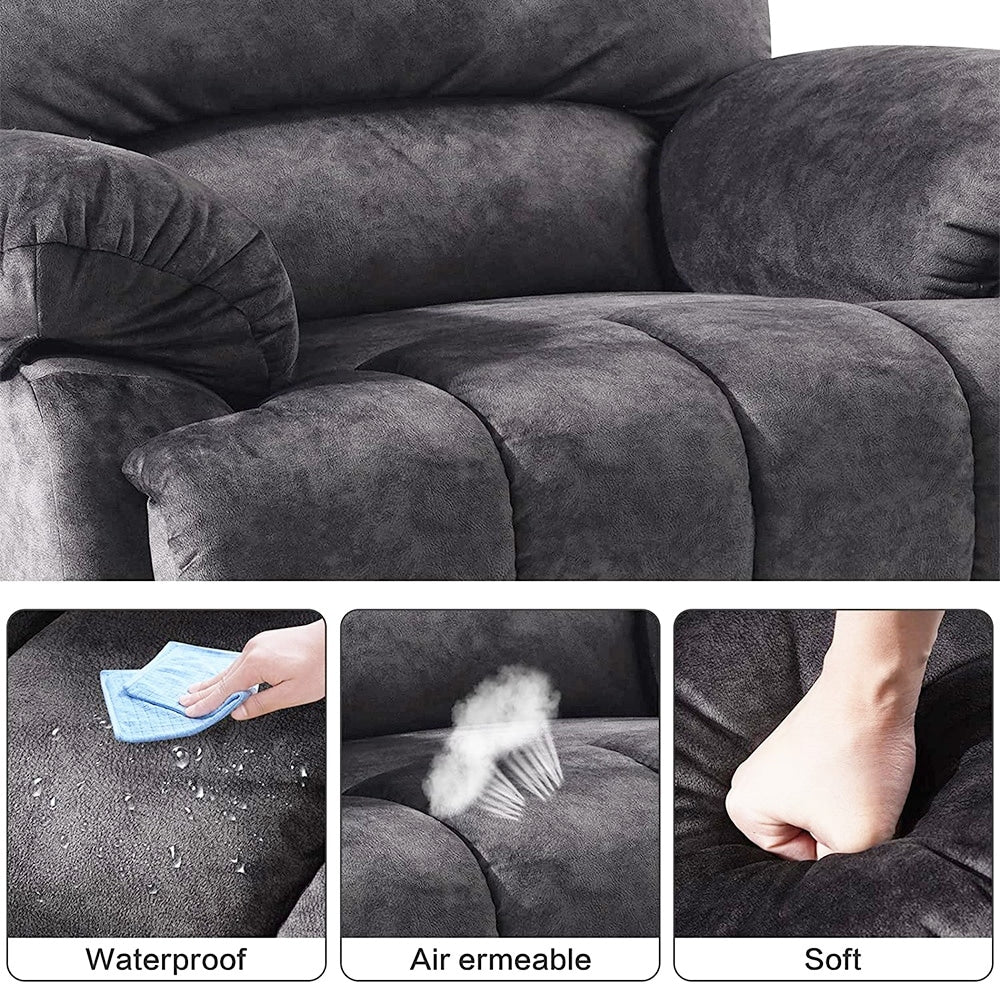 Fauteuil inclinable manuel surdimensionné 41W, canapé-lit inclinable extra large