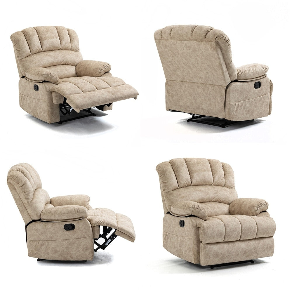 Fauteuil inclinable manuel surdimensionné 41W, canapé-lit inclinable extra large