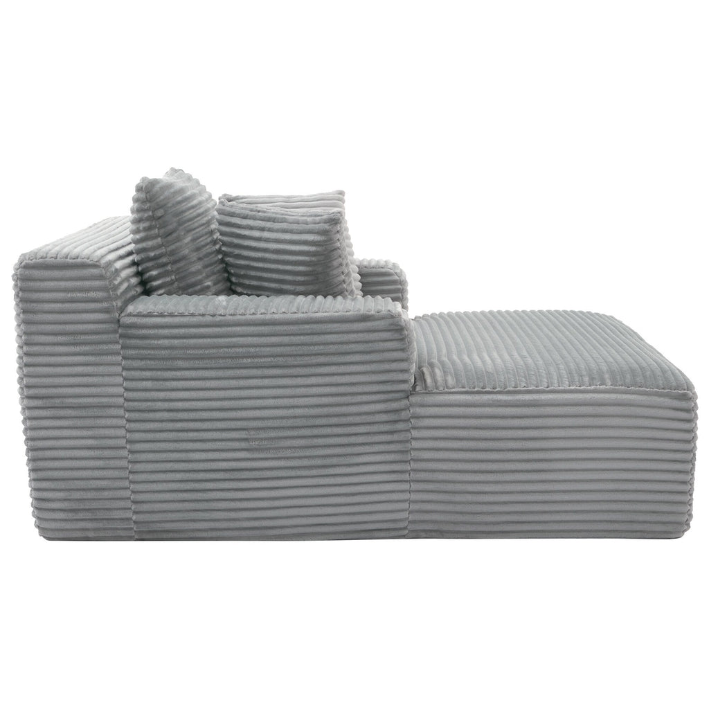 48.82-Seater Sleeper Sofa with Removable Pillows for Living Room and Bedroom