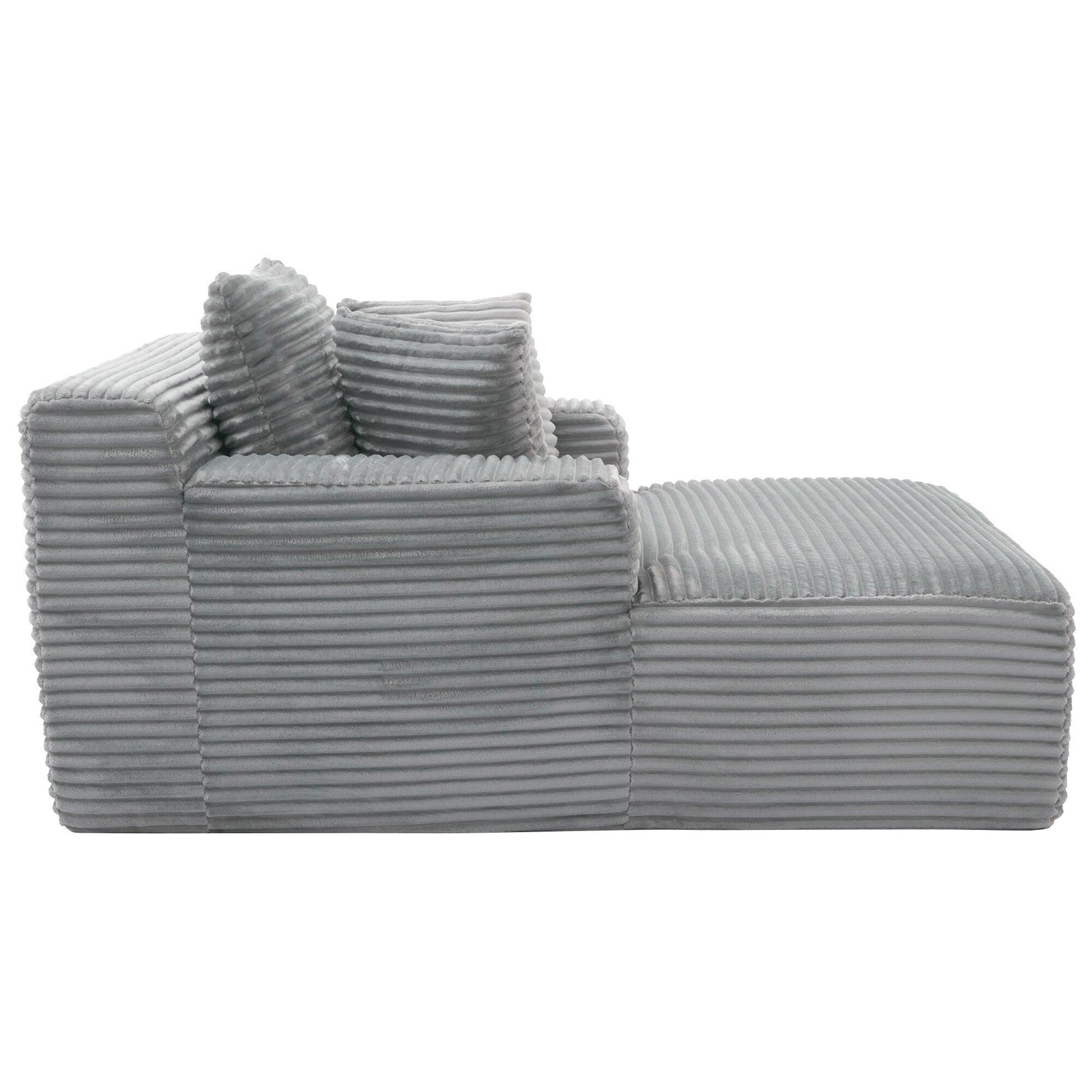 48.82-Seater Sleeper Sofa with Removable Pillows for Living Room and Bedroom