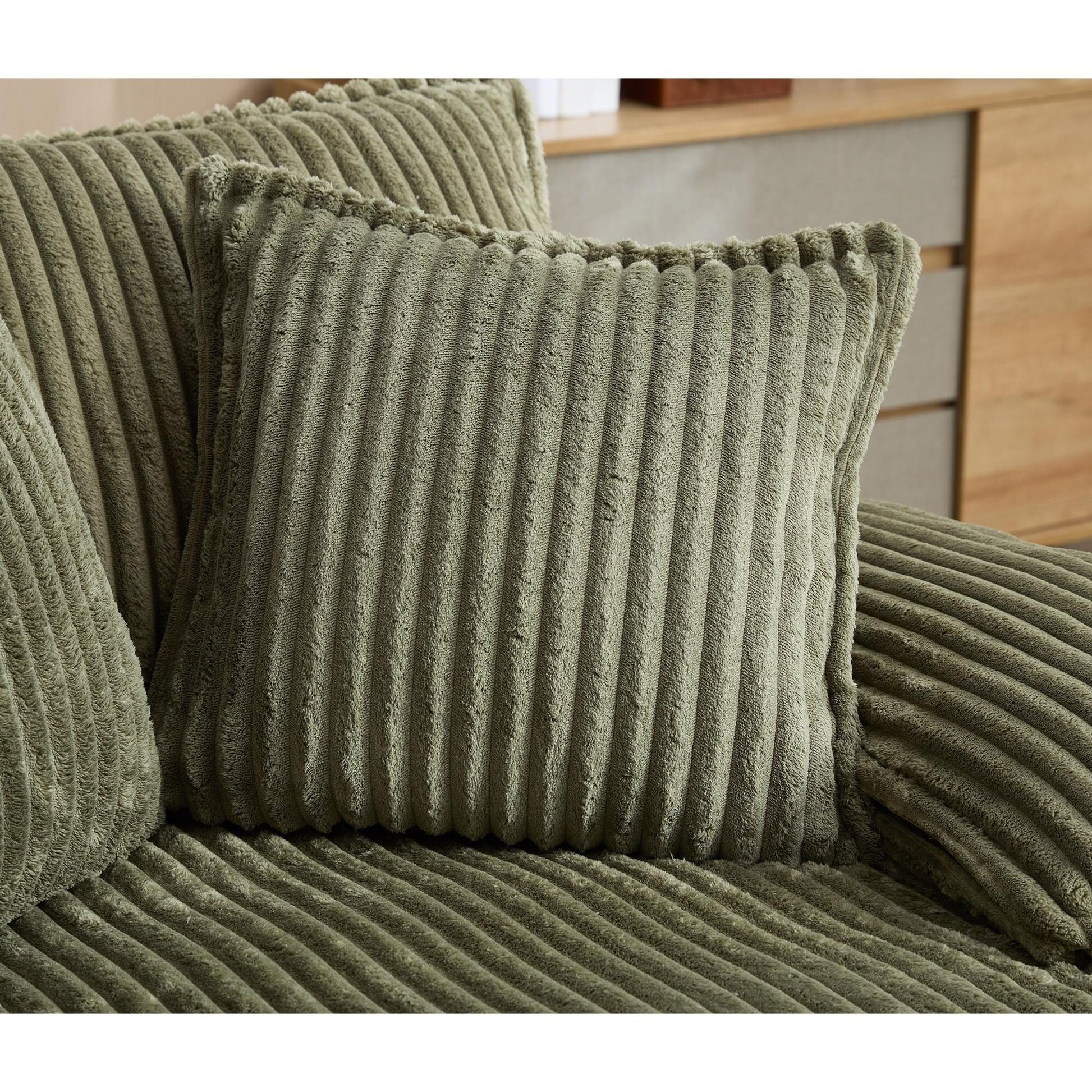 Fauteuil de salon extra large de 54,75 po, canapé-lit moelleux avec coussins et 2 oreillers