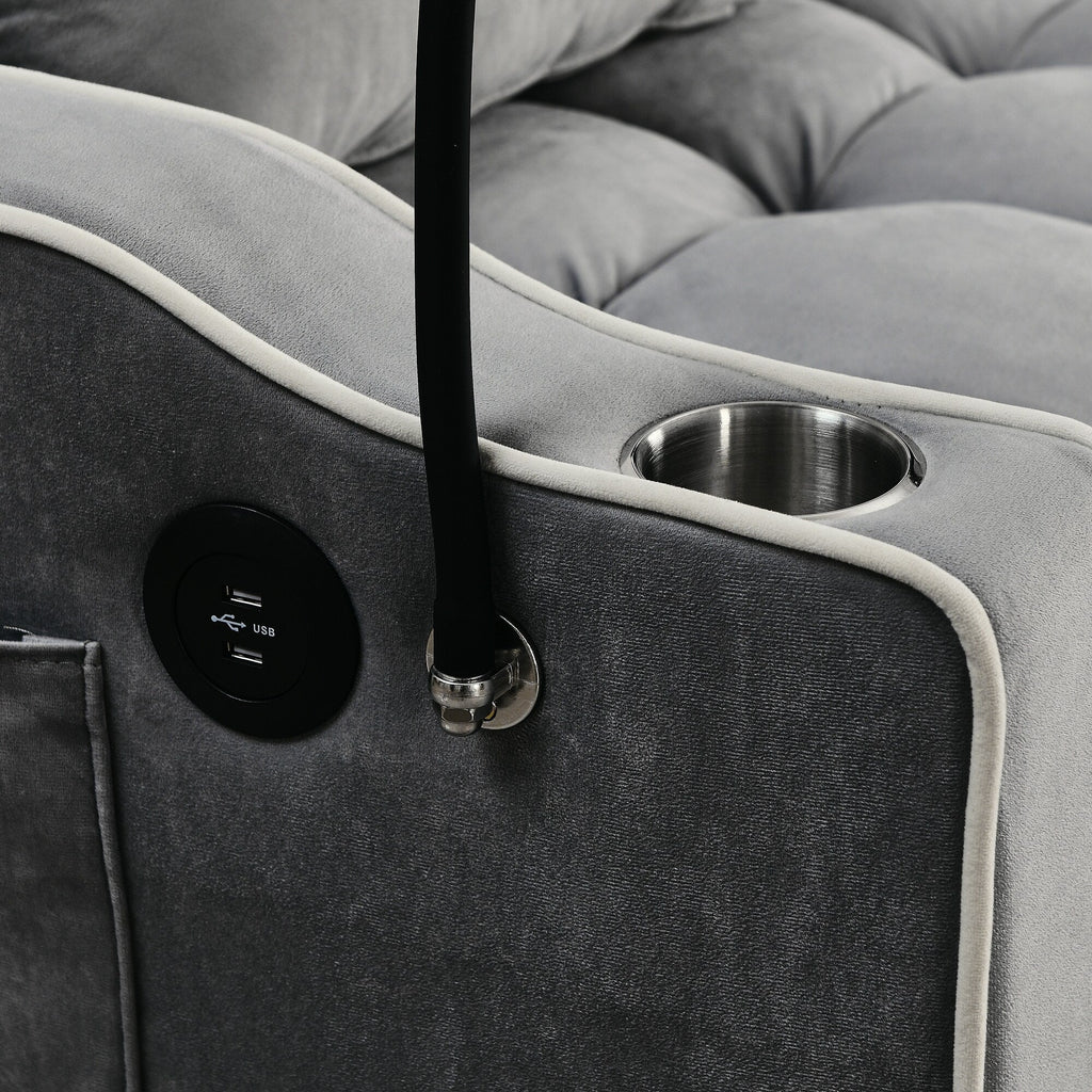 Canapé-lit pliable polyvalent de 141 cm (55,51 pouces) disponible en 3 longueurs.