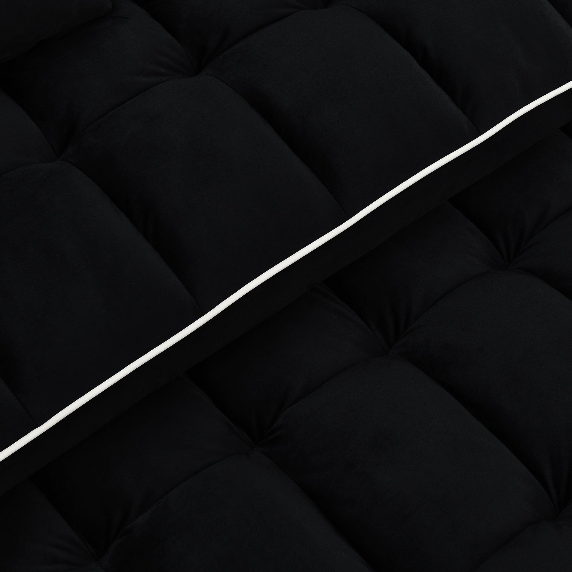Canapé-lit pliable polyvalent de 141 cm (55,51 pouces) disponible en 3 longueurs.