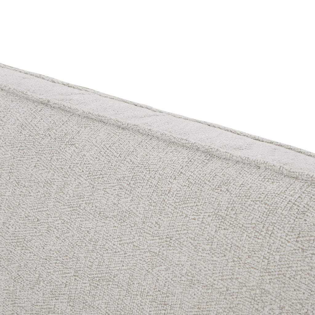 Canapé 56.69 en tissu haute technologie, recouvert de tissu, avec 2 coussins pour le salon