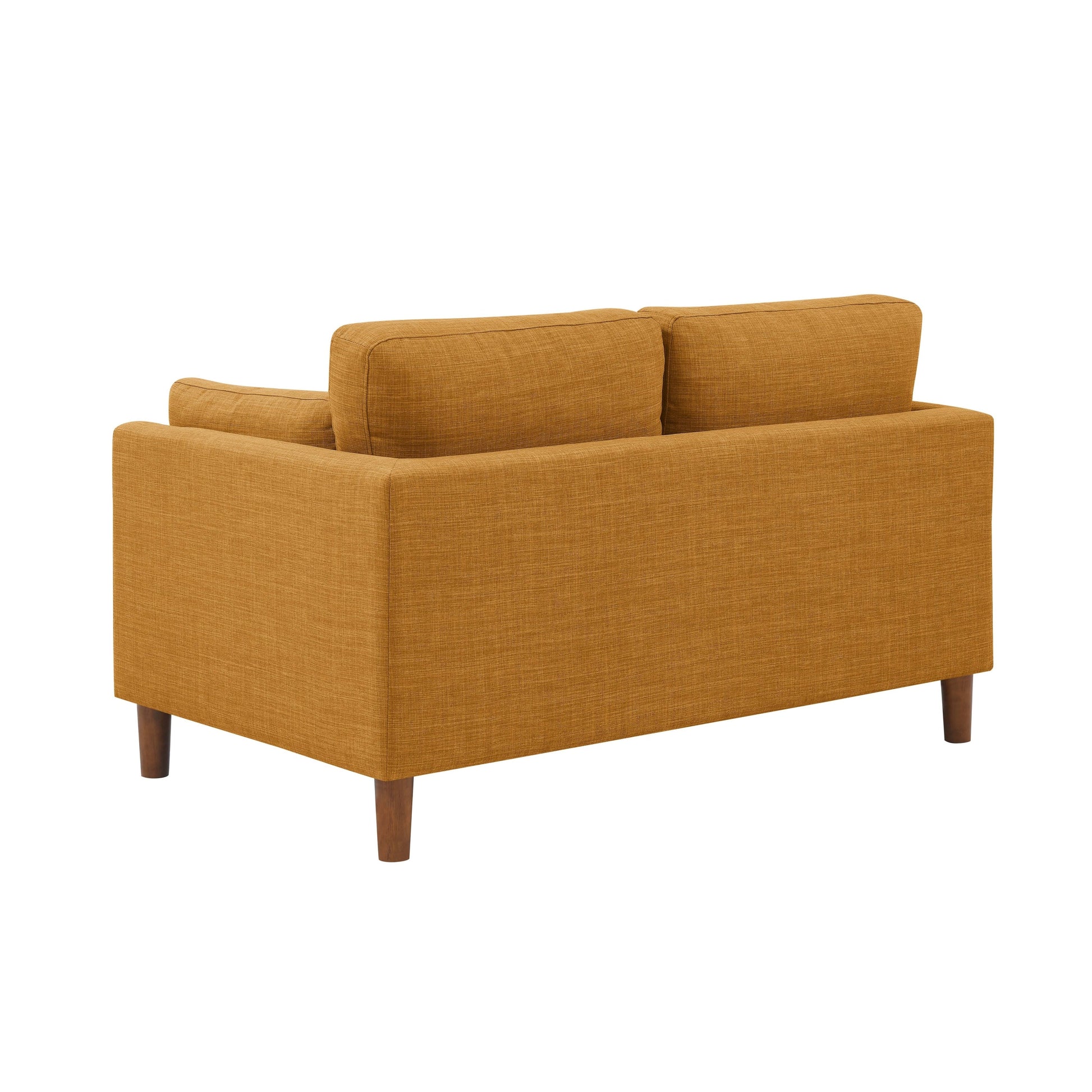 Canapé 2 places en tissu avec pieds en bois - 86 L x 145 l x 85 h (cm)