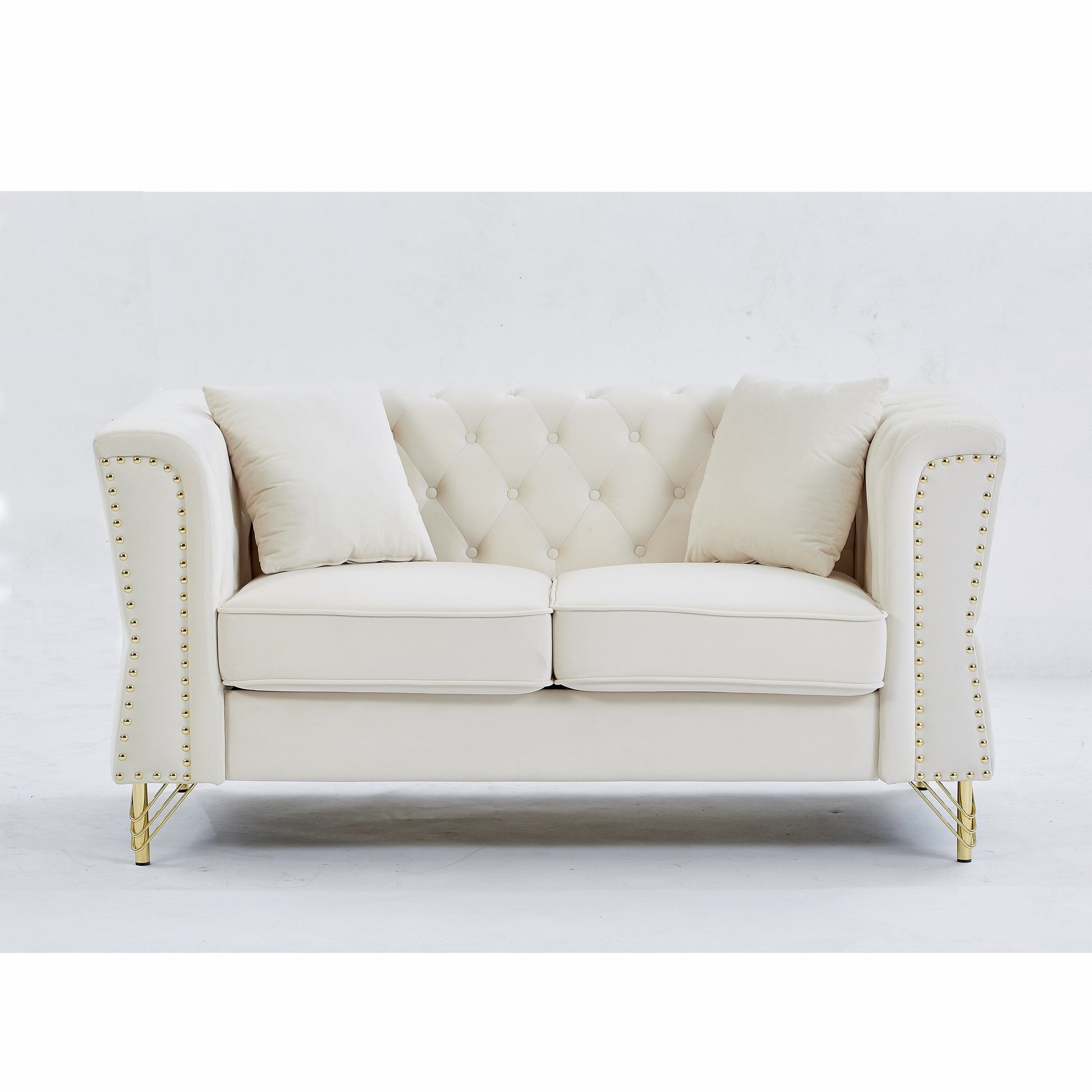 Canapé Chesterfield en velours 60.2