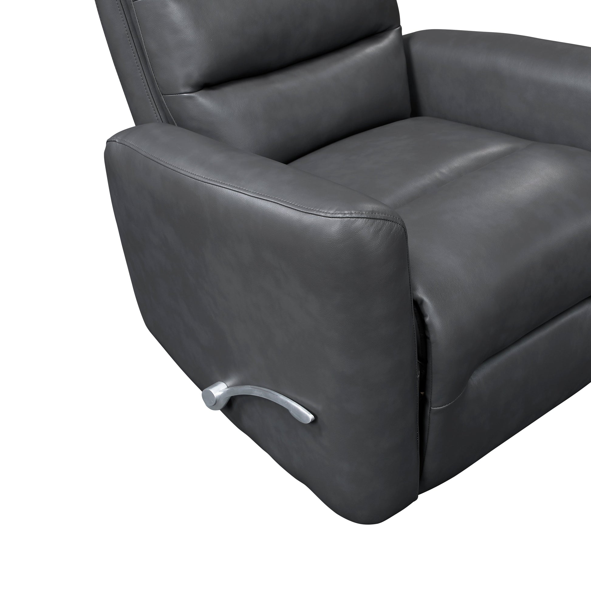 Fauteuil inclinable à balancement pivotant, revêtement en simili cuir respirant, meubles de luxe pour salon, fauteuil de cinéma.