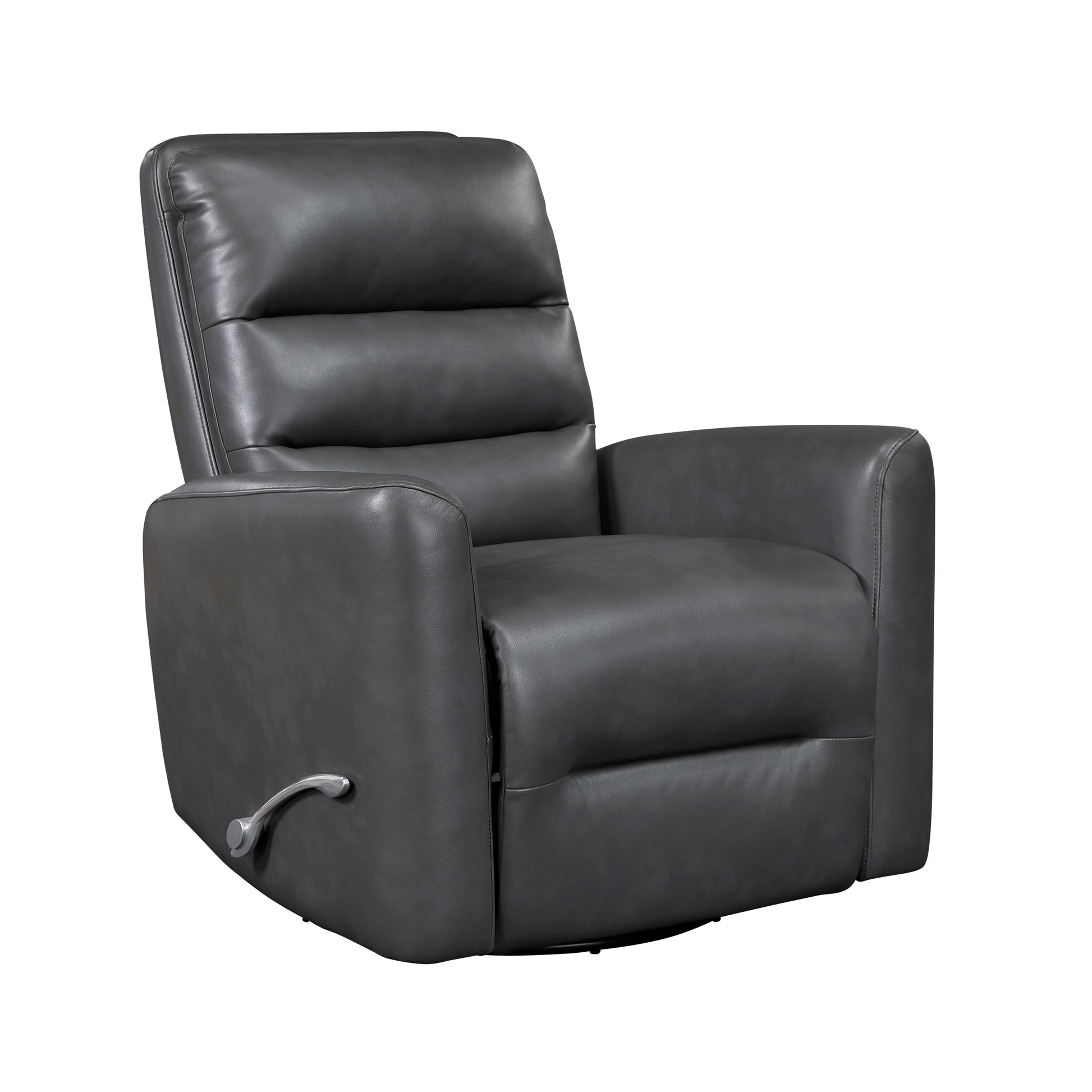 Fauteuil inclinable à balancement pivotant, revêtement en simili cuir respirant, meubles de luxe pour salon, fauteuil de cinéma.