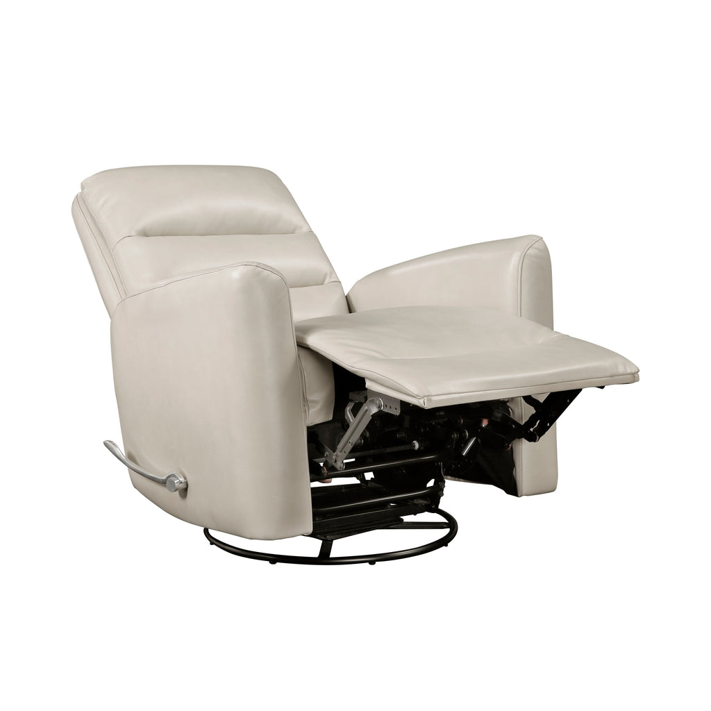 Fauteuil inclinable à balancement pivotant, revêtement en simili cuir respirant, meubles de luxe pour salon, fauteuil de cinéma.