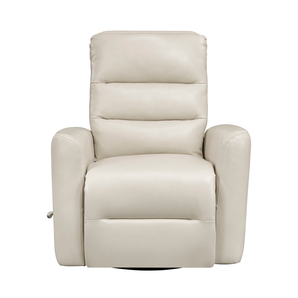 Fauteuil inclinable à balancement pivotant, revêtement en simili cuir respirant, meubles de luxe pour salon, fauteuil de cinéma.