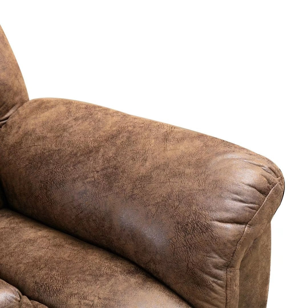 Fauteuil inclinable électrique surdimensionné de 42 pouces avec massage et chauffage